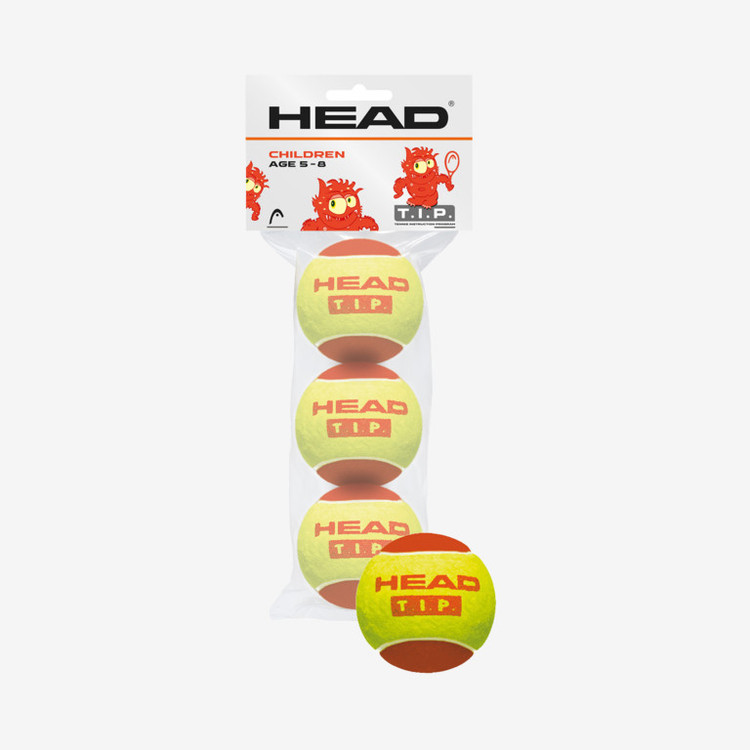توپ تنیس هد تمرینی کودک قرمز 3 عددی | Red 3 Tennis Balls