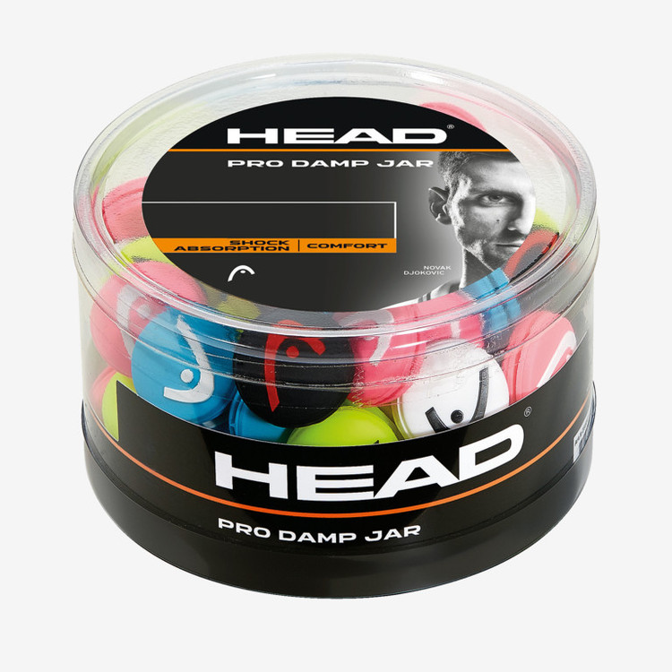 ضربه گیر هد مدل پرو قوطی 60 عددی | HEAD PRO DAMP JAR BOX TENNIS DAMPENER