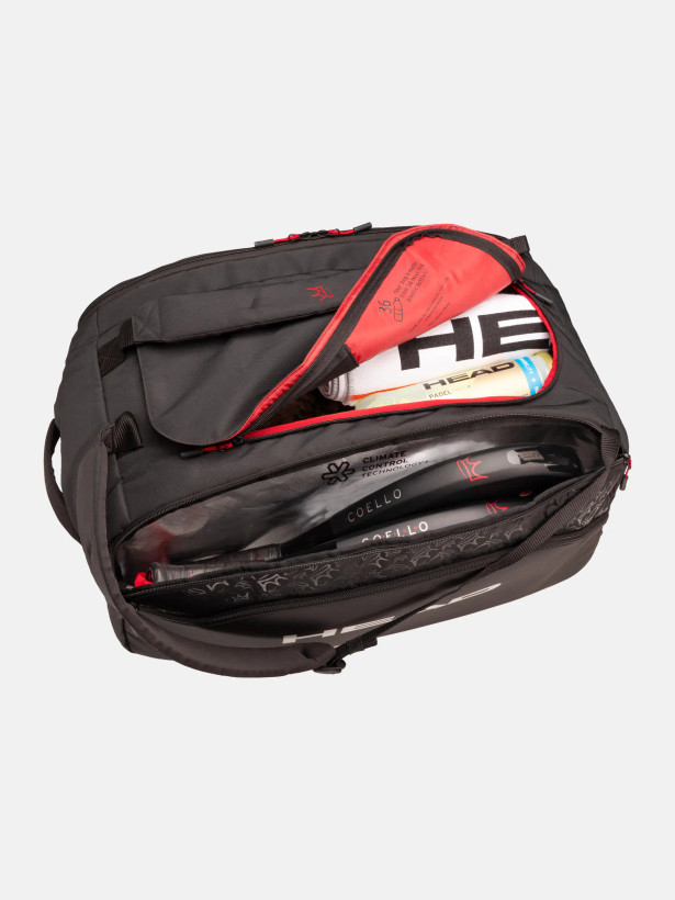 ساک پدل هد مدل کوئلو پرو ایکس دافل لارج | Coello Pro X Padel