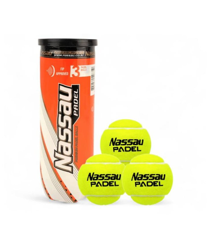 توپ پدل ناسائو | Nassau Premium Padel Balls 3pc